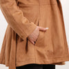 Sadie & Sage Faux Suede Belted Coat