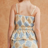 Strut & Bolt Patchwork Peplum Top