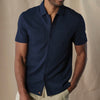 The Normal Brand Navy Getaway Button Up