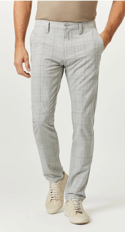 Mavi Milton Light Grey Check