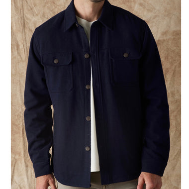 The Normal Brand navy workwear jacket