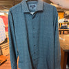 Lugano Navy & Sage Floral Sportshirt