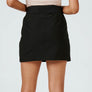 7Diamonds Infinity Elastic Waist Black Skirt
