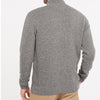 barbour tisbury half zip grey sweater