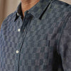 The Normal Brand Freshwater Navy Check Button Up