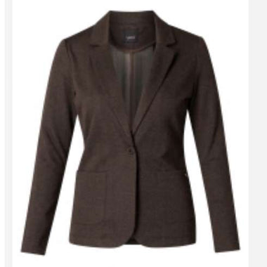 yest chocolate/multi blazer