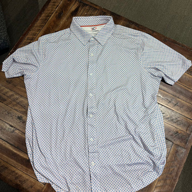 J&M Blue Multi Polo