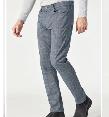 mavi jake navy plaid