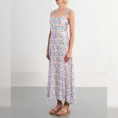 Molly Bracken Geometric Maxi Dress