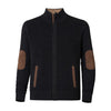 F/X Fusion Black Ottoman Zip Sweater