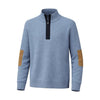 F/X Fusion Slate Quarter Zip Sweater