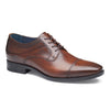 J&M Mahogany Gibbons Cap Toe