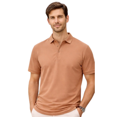 American Heritage Salmon Cypress Polo