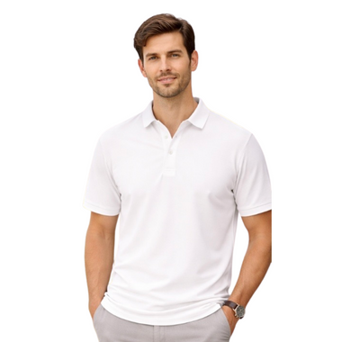 American Heritage White Cypress Polo