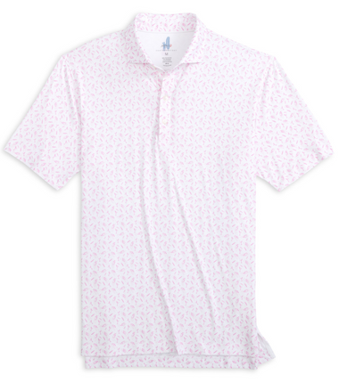 Johnnie-O Tini' Pink Polo
