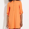 Joseph Ribkoff Zip Front Dress Orange