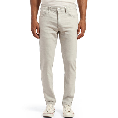 Mavi Jake slim leg light grey pant