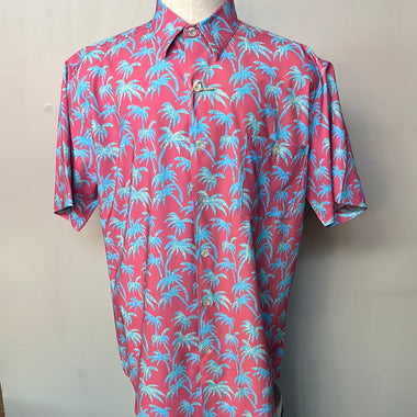 Weekender Red Palm Tree Shirt
