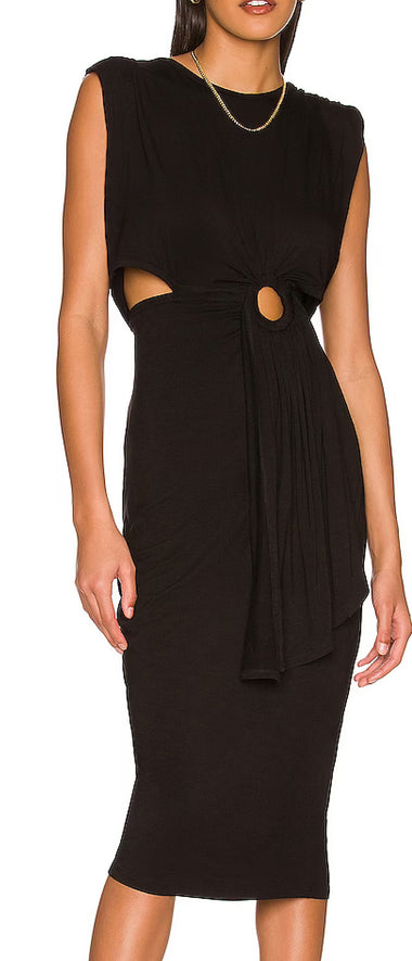 Peek my Interest Dress Black