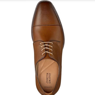 Johnston & Murphy Tan McClain Cap Toe
