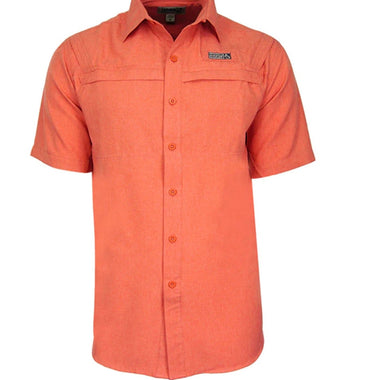 Hook&Tackle Matheson Hammock Short Sleeve Orange