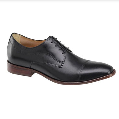 Johnston & Murphy Black McClain Cap Toe