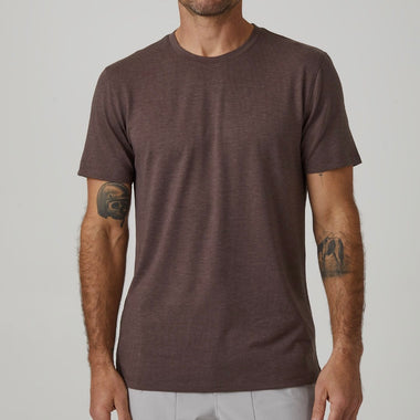 7Diamonds peppercorn lucas crew tee