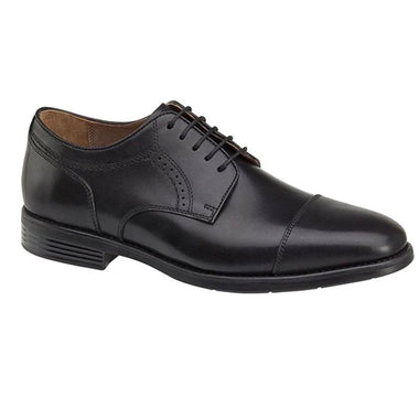 Johnston & Murphy Black Branning Cap Toe