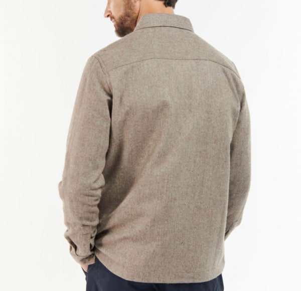 Barbour Menfort Overshirt Stone – Graif Clothing