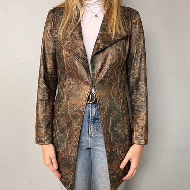 Insight Green Tapestry Blazer