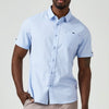 7Diamonds Teneca Light Blue Short Sleeve Shirt