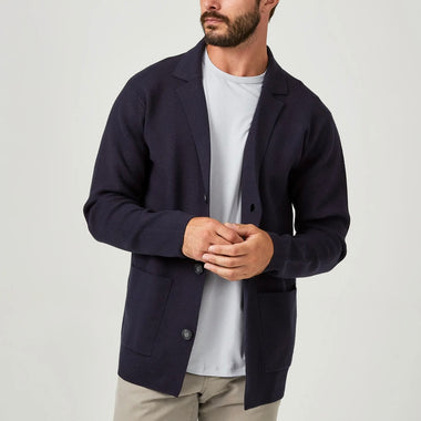 7Diamonds 4Way Navy Cardigan