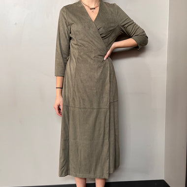 Yest Soft Army Tie Dress