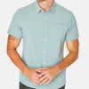 7Diamonds Grant Seafoam Short Sleeve Shirt