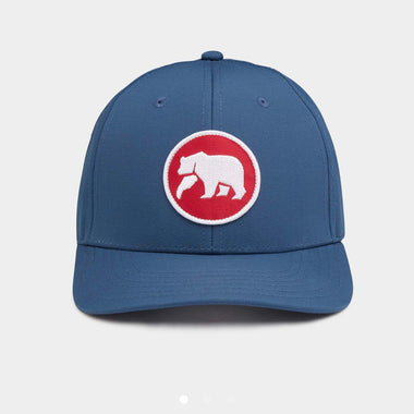 Normal Circle Patch Blue Cap
