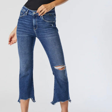 Mavi Anika Cropped Flare Jeans