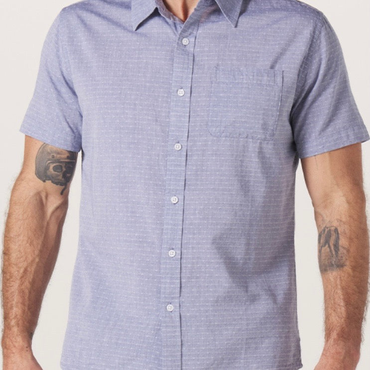 Freshwater Short Sleeve Button Up Shirt - The Normal Brand