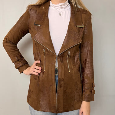 Insight Brown Zipper Jacket