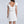 Molly Bracken White Scallop Sleeve Dress