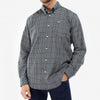 Barbour Henderson Thermo Weave Navy Plaid Shirt