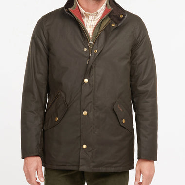 Barbour Prestbury Wax Jacket Olive