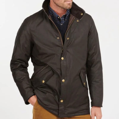 Barbour Prestbury Wax Jacket Rustic