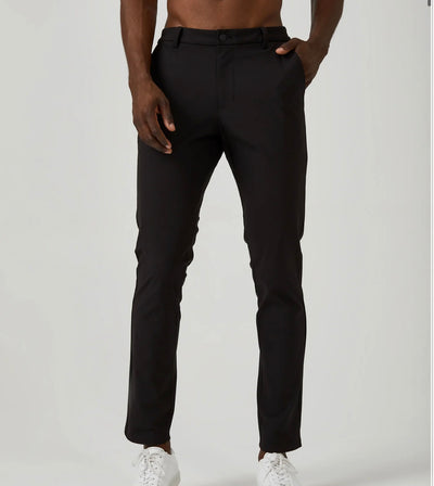 7Diamonds Infinity Chino Black Pant