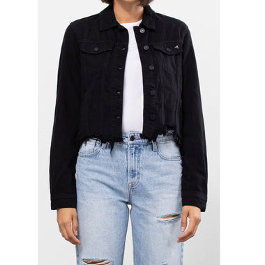 Hidden Black Denim Jacket