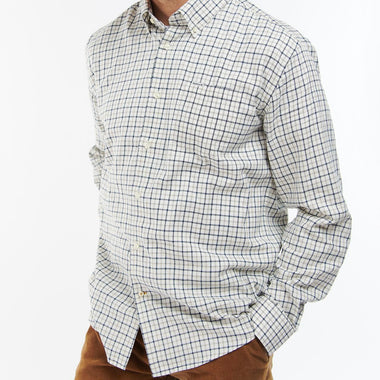 Barbour Preston Regular Ivory Plaid Shirt