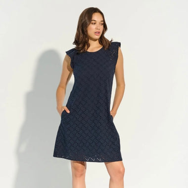 Hatley Kaia Dress - Black Eyelet
